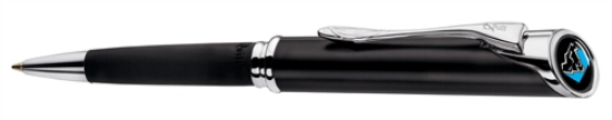 Picture of Quill 1250 Matte Black Compact Ball Pen with a Clip