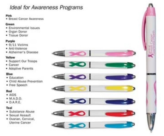 Picture of Awareness Grip Pens
