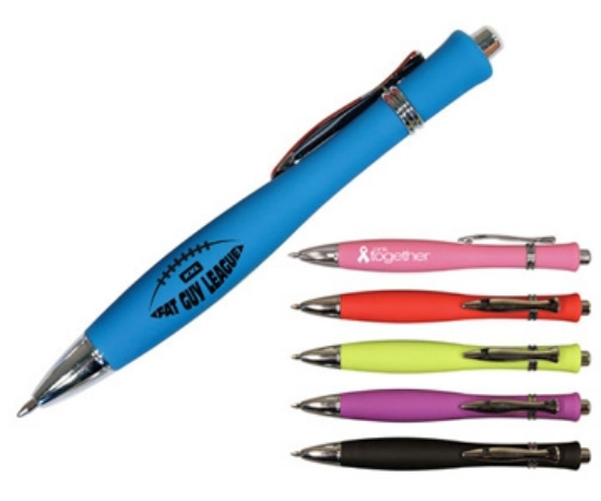 Picture of Hourglass Soft-Touch Pens