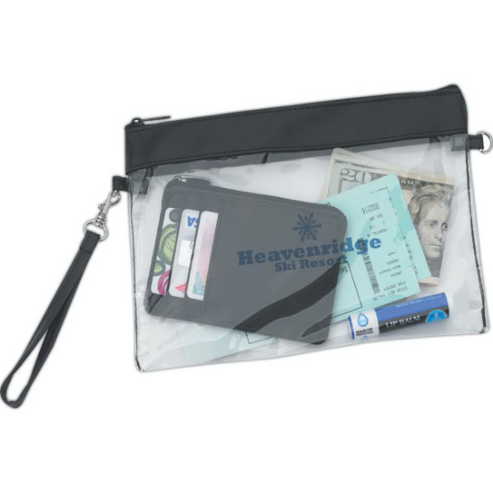Picture of Clear Game 2-in-1 Wristlet