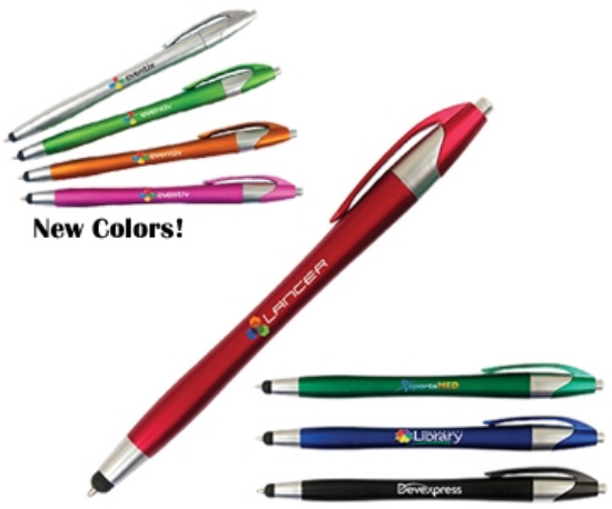 Picture of Sleek Full Color Stylus Pens