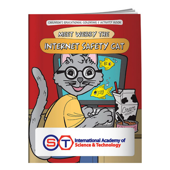 Picture of Coloring Book: Meet Webby The Internet Safety Cat