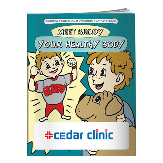 Picture of Coloring Book: Meet Buddy Your Healthy Body