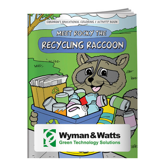 Picture of Coloring Book: Meet Rocky the Recycling Raccoon
