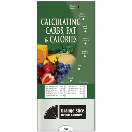 Picture of Pocket Slider: Calculating Carbs, Fat & Calories