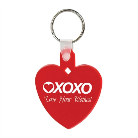 Picture of Soft Heart Shape Keytags