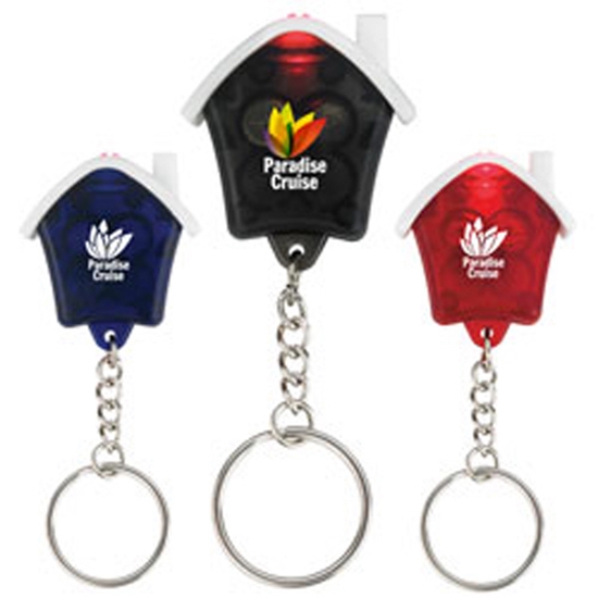 Picture of Mini House Flashlight Keychain