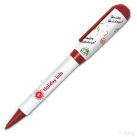 Picture of Happy Holidays Jumbo Twist Pens