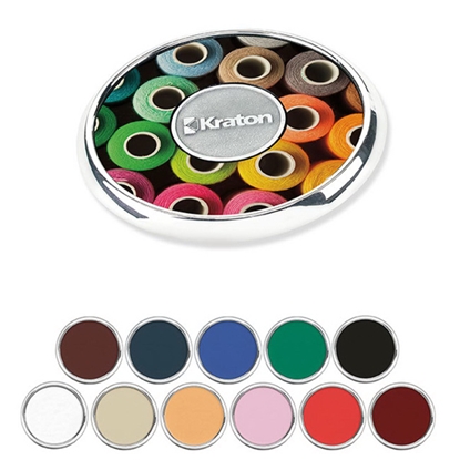Show details for Round Zinc Coaster Picture of Round Zinc Coaster