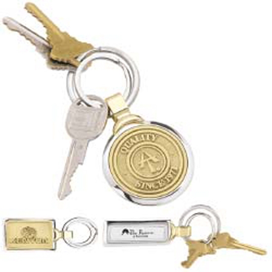Picture of Two-tone Brass Key Tag