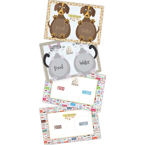 Custom Promotional Pet Feeding Mat Personalized with your Logo by Save