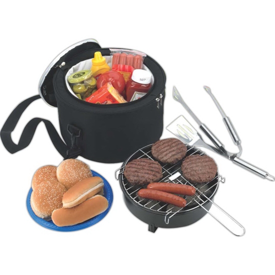 Picture of Koozie® Portable BBQ with Kooler Bag