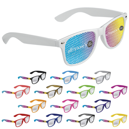Picture of Cool Vibes Clear Lenses Glasses Full Color