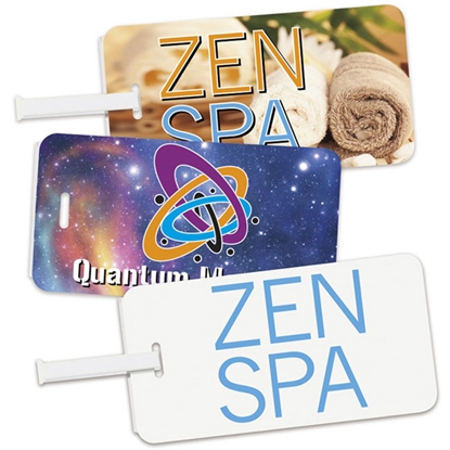 Show details for Full Color Luggage tag Picture of Full Color Luggage tag