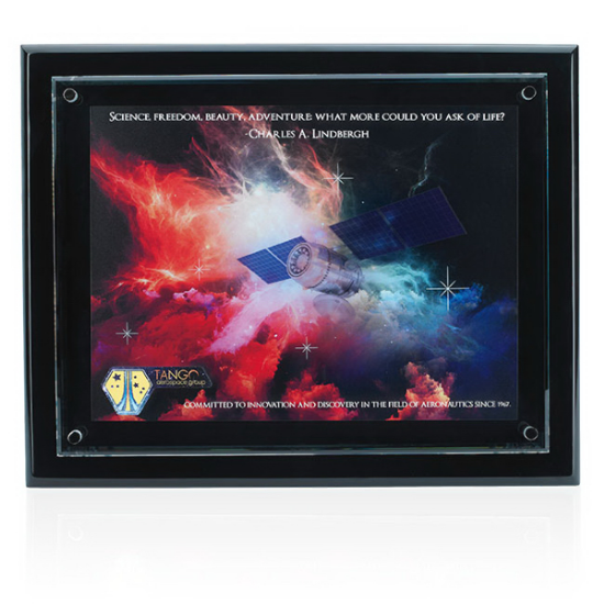 Picture of Floating Glass Plaque (36762)
