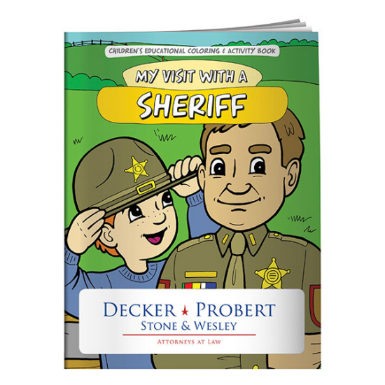 Picture of Coloring Book: My Visit with a Sheriff