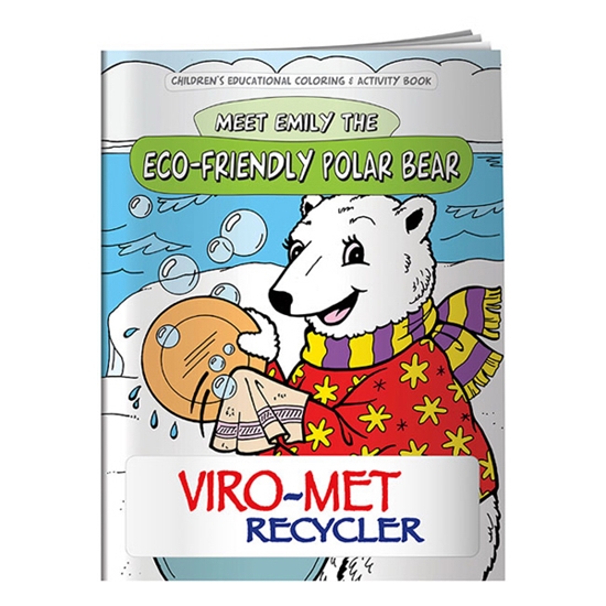 Picture of Coloring Book: Eco-Friendly Polar Bear