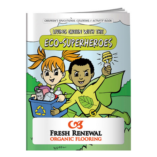 Picture of Coloring Book: Eco-Superheroes