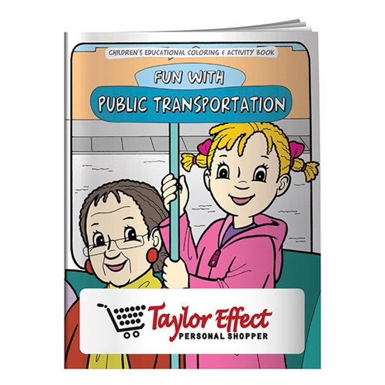 Picture of Coloring Book: Adventures in Public Transportation