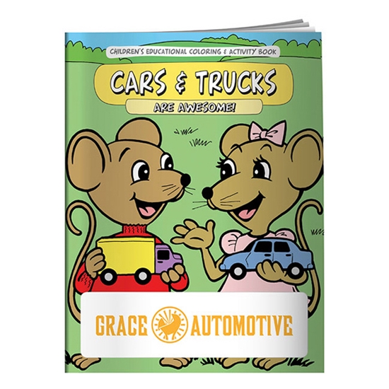 Picture of Coloring Book: Cars & Trucks