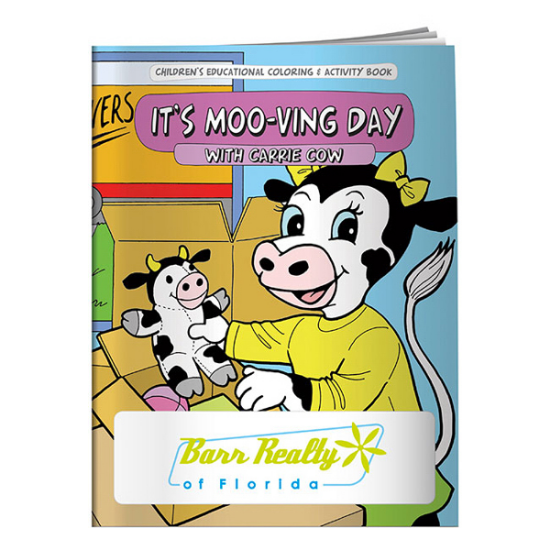Picture of Coloring Book: It's Moo-ving Day