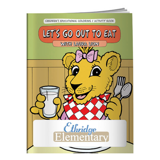 Picture of Coloring Book: Let's Go Out to Eat