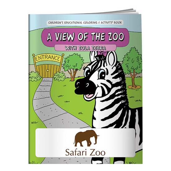 Picture of Coloring Book: A View of the Zoo