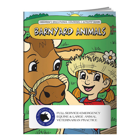 Picture of Coloring Book: Barnyard Animals