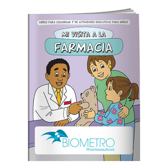 Picture of Coloring Book: My Visit to the Pharmacy (Spanish)