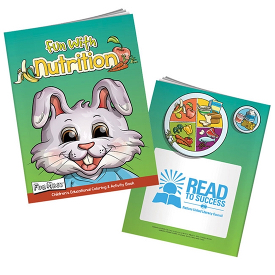 Picture of Fun with Nutrition Coloring Book with Mask