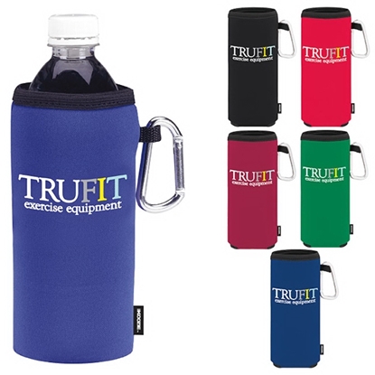 Show details for Koozie Collapsible Bottle Kooler Picture of Koozie Collapsible Bottle Kooler