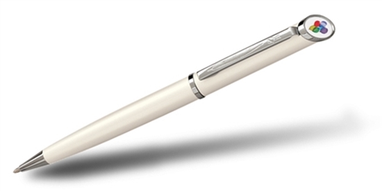 Picture of Quill 500 Ball Pens - White