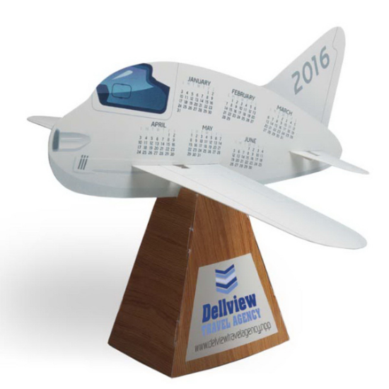 Picture of 3D Airplane Die-Cut Desk