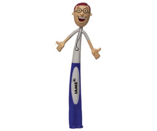 Health Care Professional (Male) Bend-A-Pen Pens