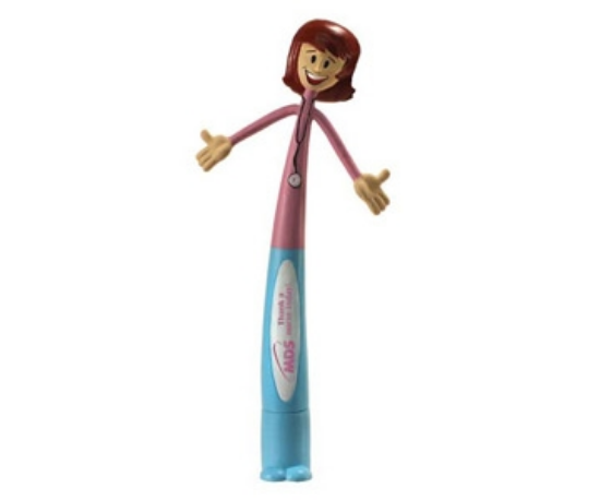 Picture of Health Care Professional (Female) Bend-A-Pen Pens