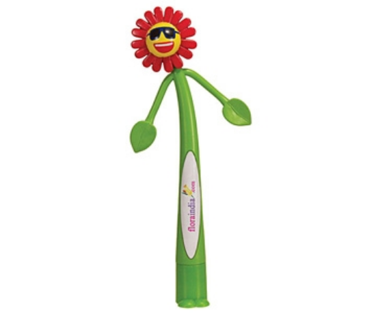 Picture of Flower Bend-A-Pen Full Color Pens