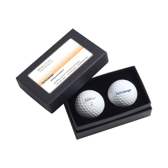 Picture of Titleist (R) 2 Ball Business Card Box - DT (R) SoLo