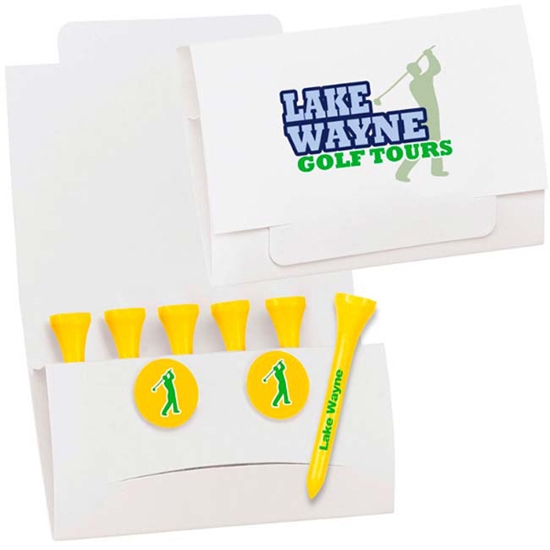 Picture of 6-2 Golf Tee Packet - 2-1/8" Tee