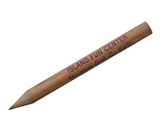 Picture of Round Natural Finish Golf Pencils