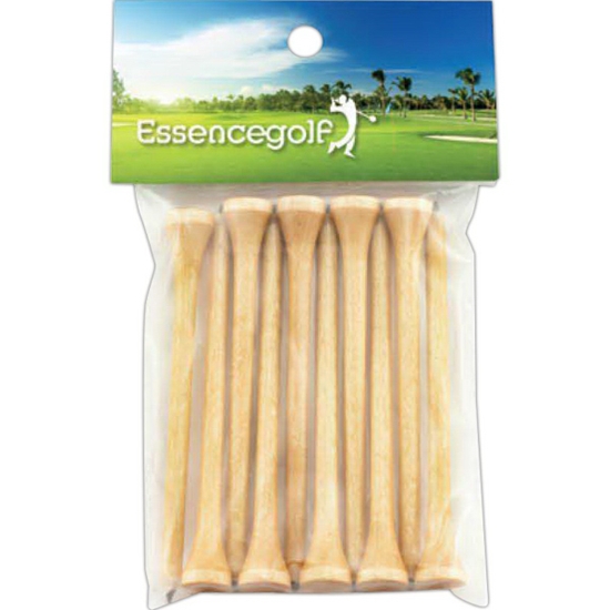 Picture of Teecil(R) Golf Tees with Card Topper