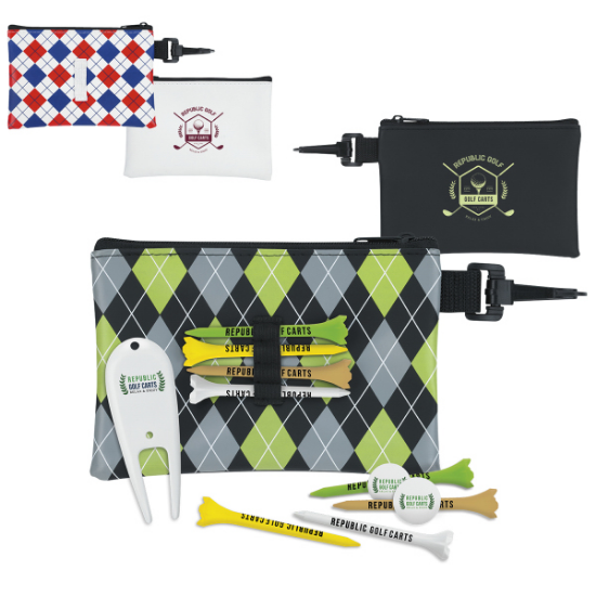 Picture of Pattern Golf Pouch Tee Kit - Value Pak