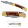 Picture of Small Rosewood Pocket Knife - Gold