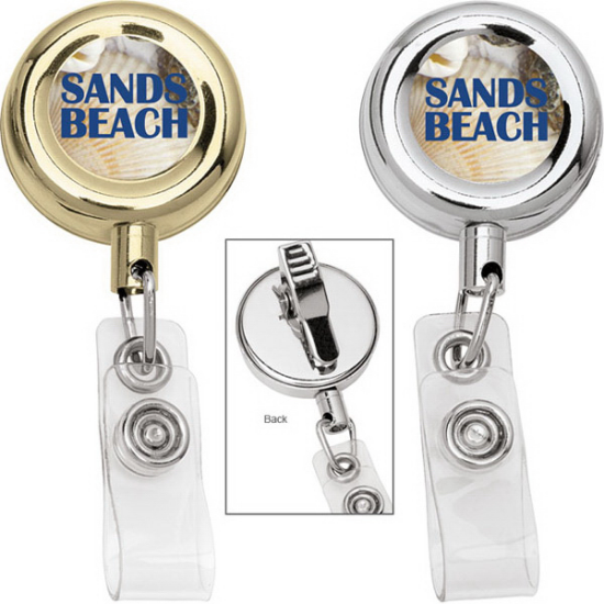 Picture of Metal Retractable Badge Holder
