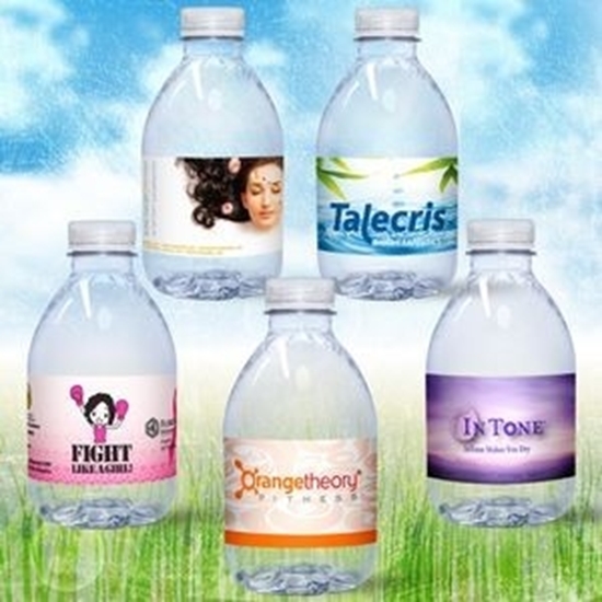 Picture of Custom Label Spring Bottled Waters - 8 oz.