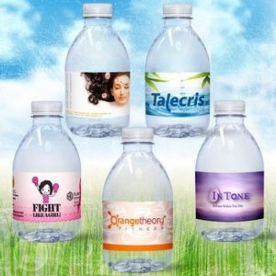 Picture of Custom Label Spring Bottled Waters - 8 oz.