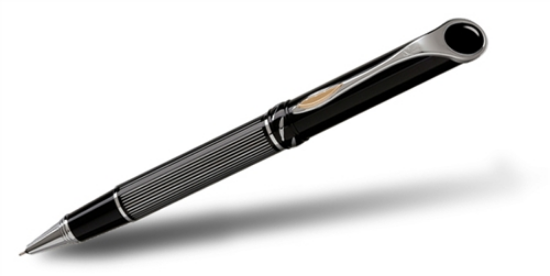 Picture of Quill 900 Series Roller Ball Pens - Black Pinstripe