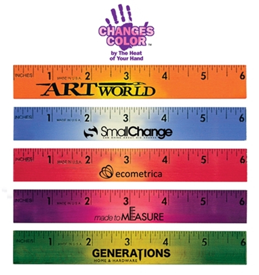 Picture of 6" Mood Wood Rulers