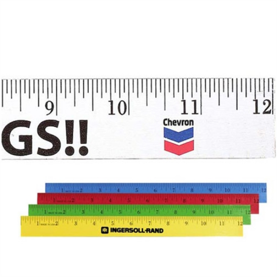 Picture of 12" Enamel Flat Wood Rulers