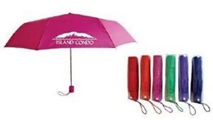 Show details for Color Super Mini Folding Umbrella (42" Arc) Picture of Color Super Mini Folding Umbrella (42" Arc)