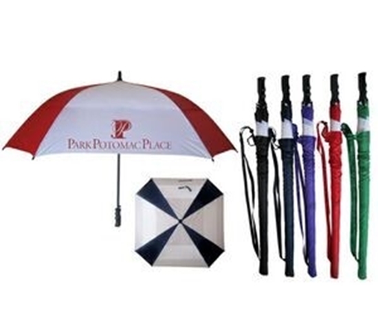 Picture of Square 2 Tone Golf Umbrella (60" Arc)